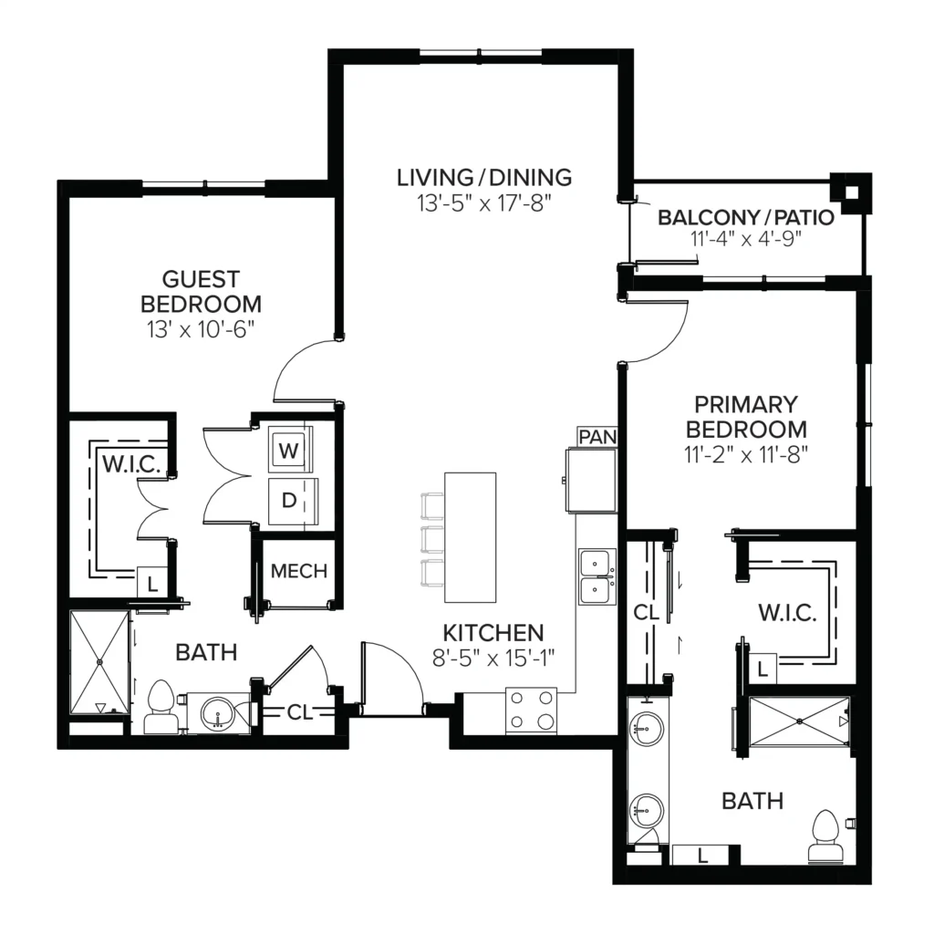 Glover floorplan