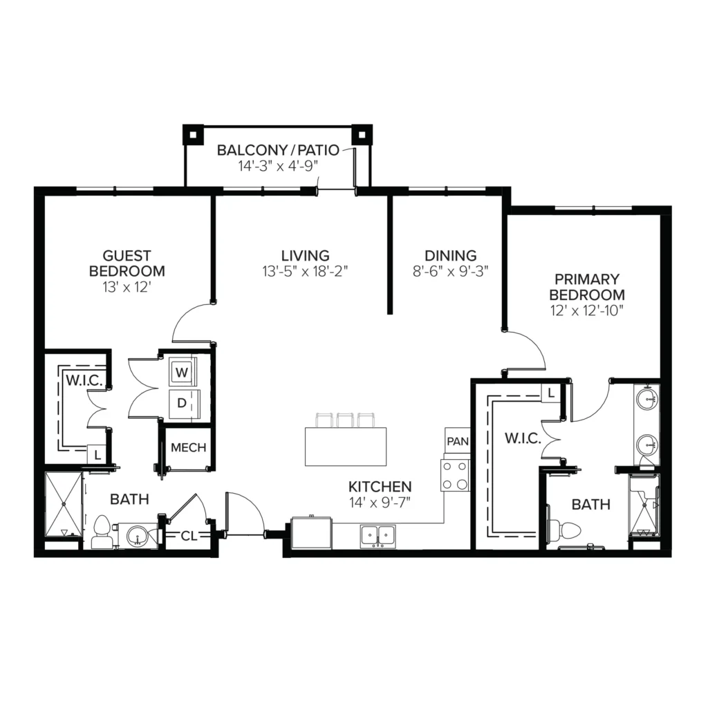 Jackson A floorplan