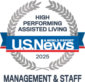U.S. News and world report high performing assisted living - management and staff 2025